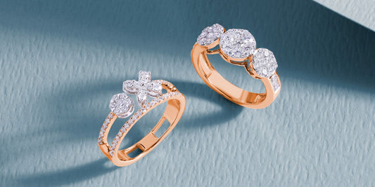 Diamond engagement ring, representing custom engagement ring design in Honolulu
